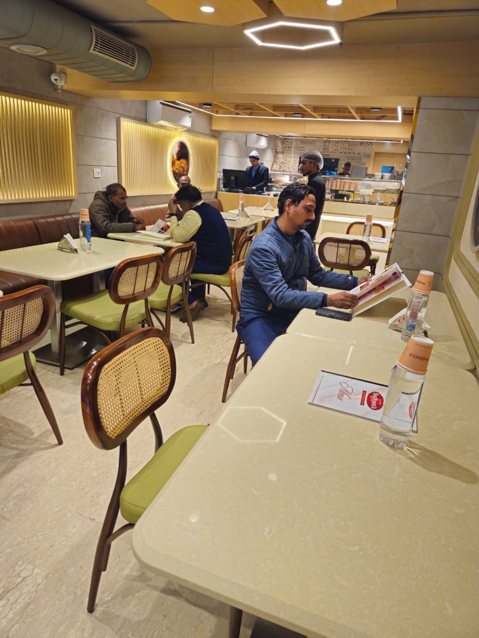 Food court menu